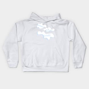 Superb, you funky little clouds! Kids Hoodie